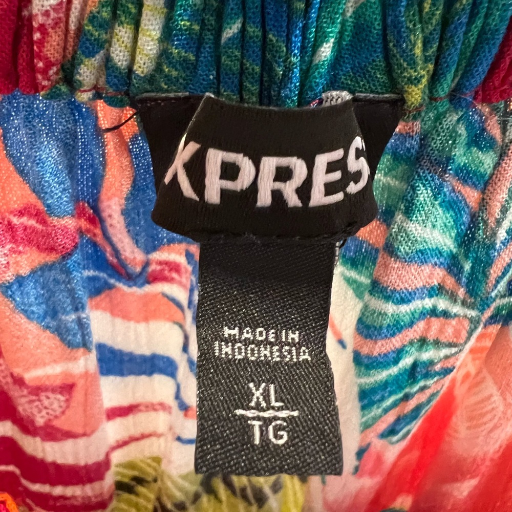 Express Top. Size Xl. Multi Color. - image 3